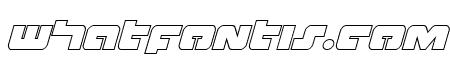 Boomstick Outline Italic