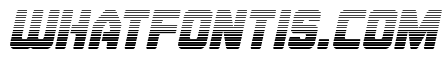 Cyborg Rooster Gradient Italic