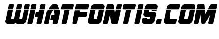 Cyborg Rooster Laser Italic