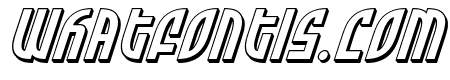 Zone Rider 3D Italic