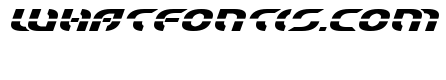 Starfighter Bold Expanded Italic