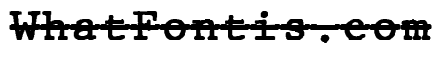 JMHTypewritermonoOver-Regular