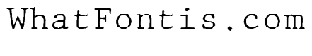 JMHTypewritermonoFine-Regular