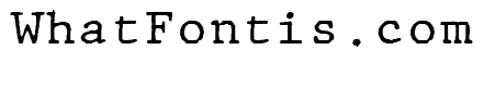 JMHTypewritermono-Regular