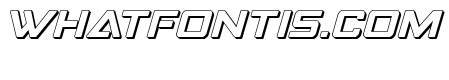 Strike Fighter 3D Italic