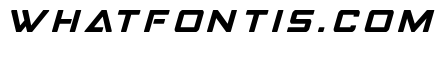 Strike Fighter Title Italic
