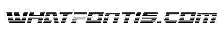Armed Lightning Gradient Italic