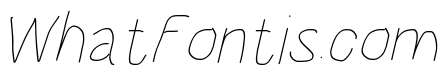 HoneyBee Beeline Italic