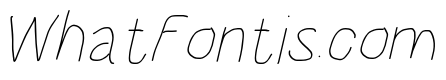 HoneyBee UltraLight Italic