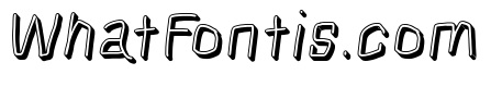 Squarish Shadow Italic