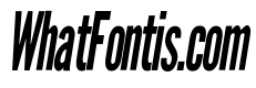 Warsaw Gothic Condensed OBlique