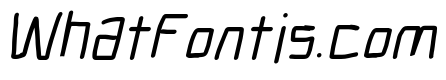 Electronic SemiBold Italic