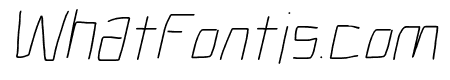 Electronic ExtraLight Italic