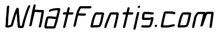 Electronic Bold Italic