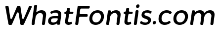 Trueno Round Italic