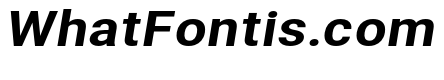 Asimov Extra Wide Italic