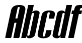 Tipo PRESS Italic