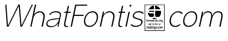 Malter Sans Thin Italic Demo