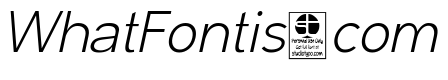 Malter Sans Light Italic Demo