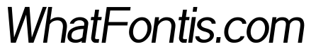 POE Sans Pro Condensed Italic