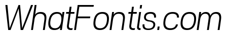 POE Vetica New Light Italic