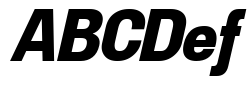 Doboto Black Italic