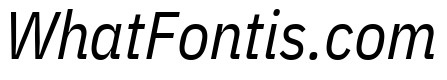 IBM Plex Sans Condensed Italic