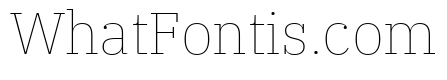 IBM Plex Serif Thin