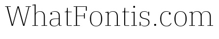 IBM Plex Serif ExtraLight
