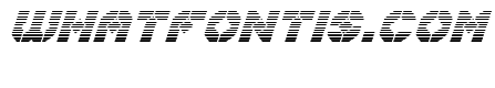 Zoom Runner Gradient Italic