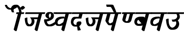 Richa Bold Italic