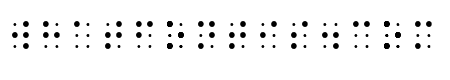 Sheets Braille