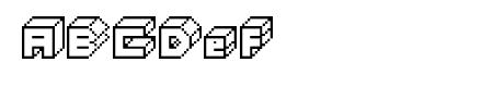 3D Thirteen Pixel Fonts Regular