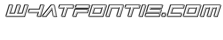 Avenger Engraved Italic