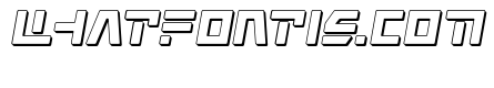Command Override 3D Italic