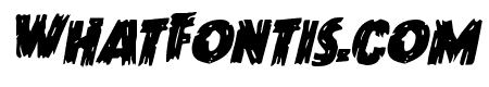Dokter Monstro Staggered Italic