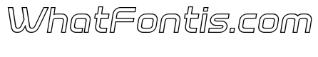 Fox on the Run Outline Semi-Italic