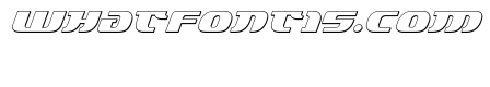 Lord of the Sith 3D Italic