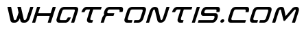 Miracle Mercury Semi-Bold Expanded Italic