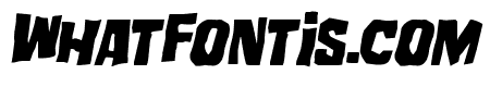 Mister Twisted Staggered Italic