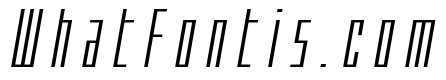 Phantacon Extra-Expanded Italic