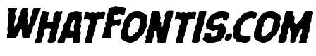 Terror Babble Staggered Italic