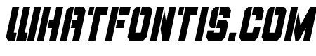Thunder Trooper Condensed Italic