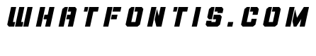 Thunder Trooper Title Italic