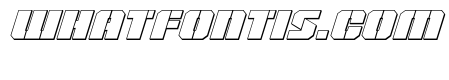Warp Thruster 3D Italic