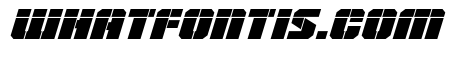 Warp Thruster Laser Italic