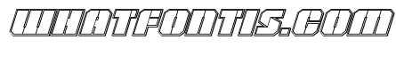 Warp Thruster Engraved Italic