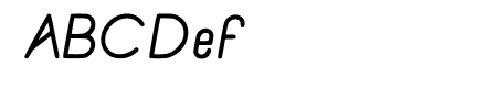 RecinosScript Italic Regular