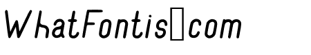 RecinosScript Italic Regular