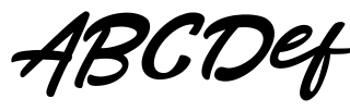 Razan Script Italic